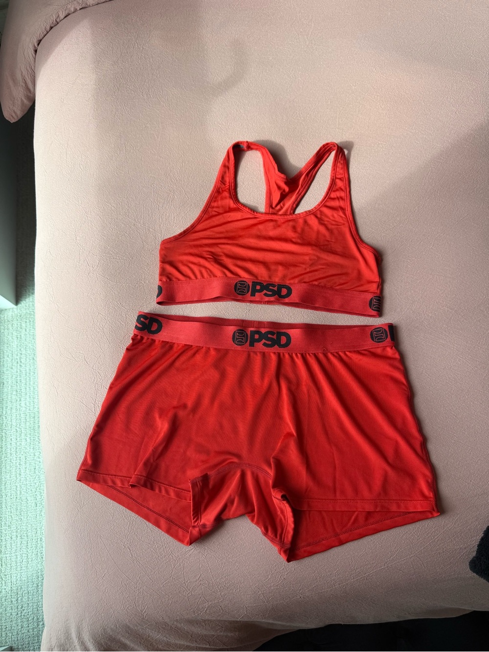 Psd underwear matching red set